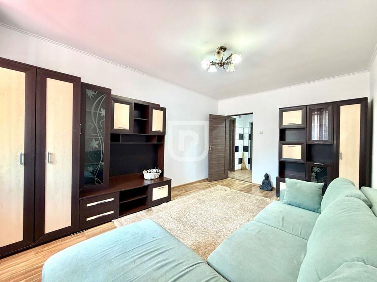 Apartament cu 2 camere semidecomandat, mobilat în Ultracentral