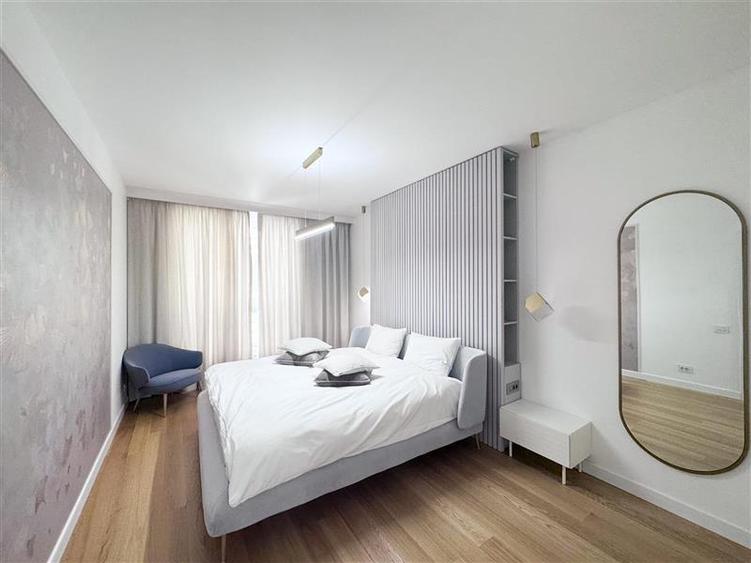 Apartament cu 2 camere semidecomandat, mobilat în Herăstrău