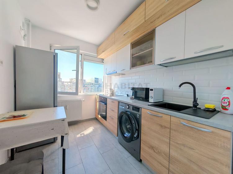Apartament cu 2 camere semidecomandat, mobilat în Dristor