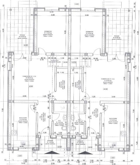 Duplex cu 4 camere si 2 bai - 95 mp - Mosnita - 15