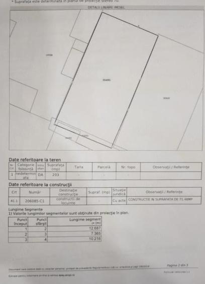Aparatorii Patriei metrou,teren 203mp D/10ml 80.000euro - 1
