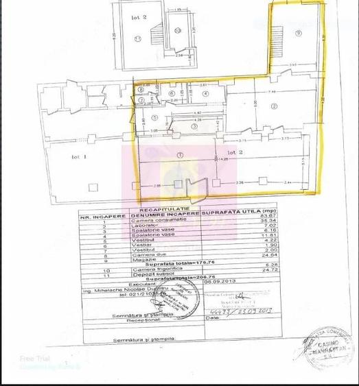 Spațiu comercial, de 206 mp, în Obor