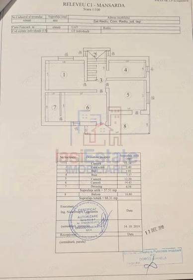 Casă cu 4 camere cu Teren 400 Mp în Lunca Cetățuii