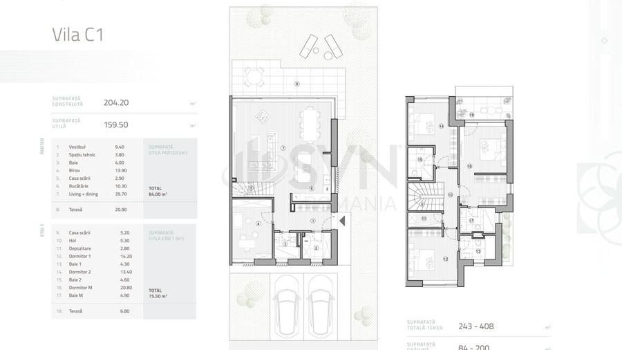 Casă individuală cu 5 camere cu Piscina în Pipera