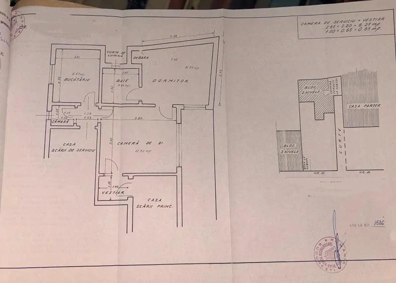 Apartament cu 2 camere semidecomandat în Armeneasca