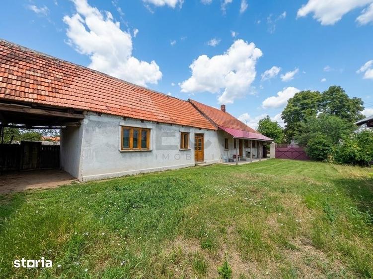 Casă cu 4 camere cu Teren 5474 Mp în Tileagd
