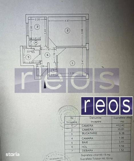 Apartament cu 2 camere decomandat în Drumul Taberei