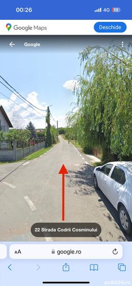 Teren de 1320 mp, în Ghermănești