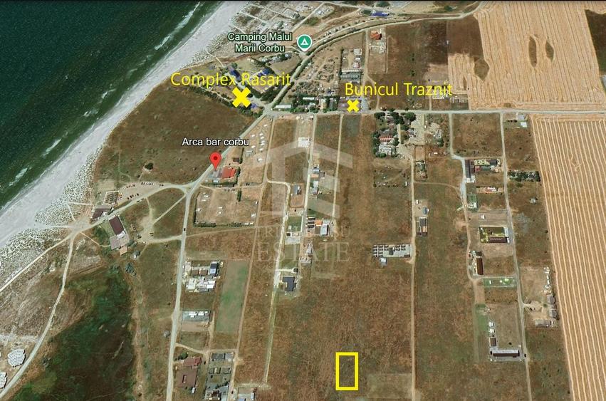 Teren agricol intravilan de 1064 mp, în Corbu