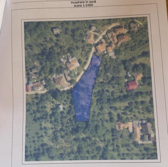 Teren de 2012 mp, în Boteni