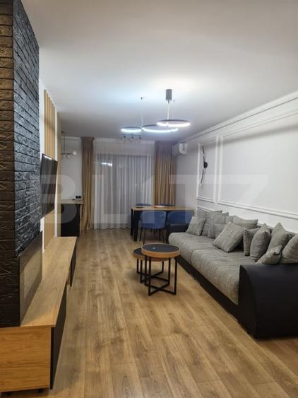Apartament cu 3 camere semidecomandat, mobilat în Zorilor