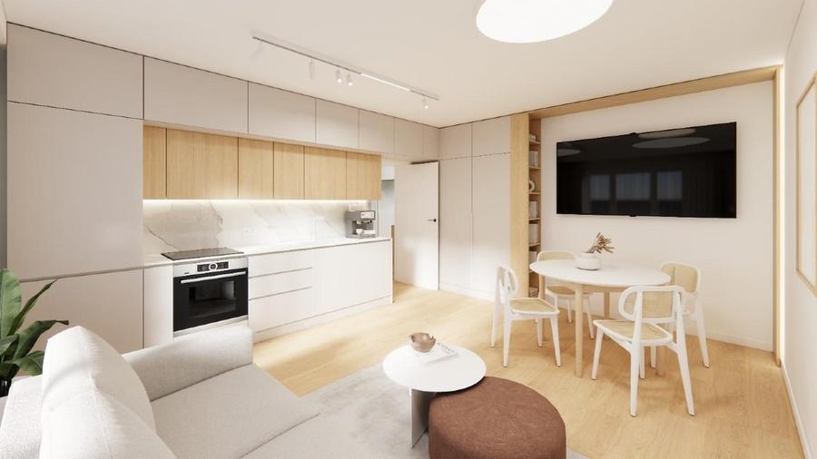 Apartament cu 3 camere decomandat în P-ța Muncii