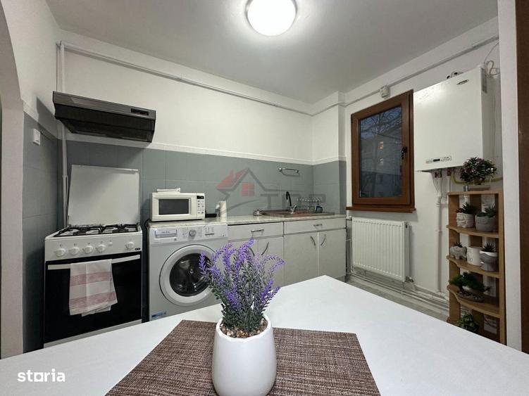 Apartament cu 2 camere semidecomandat, mobilat în Podu Roș