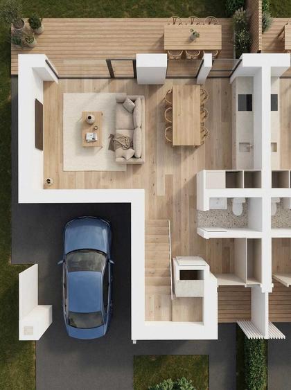 Apartament cu 4 camere decomandat în Central