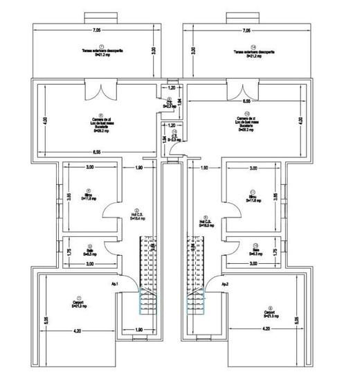 Duplex despartit prin camera tehnica | carport | toate utilitatile | - 5