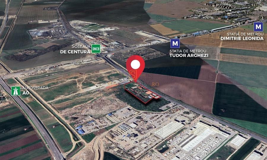 Teren Construcții intravilan de 22950 mp, în Exterior Sud