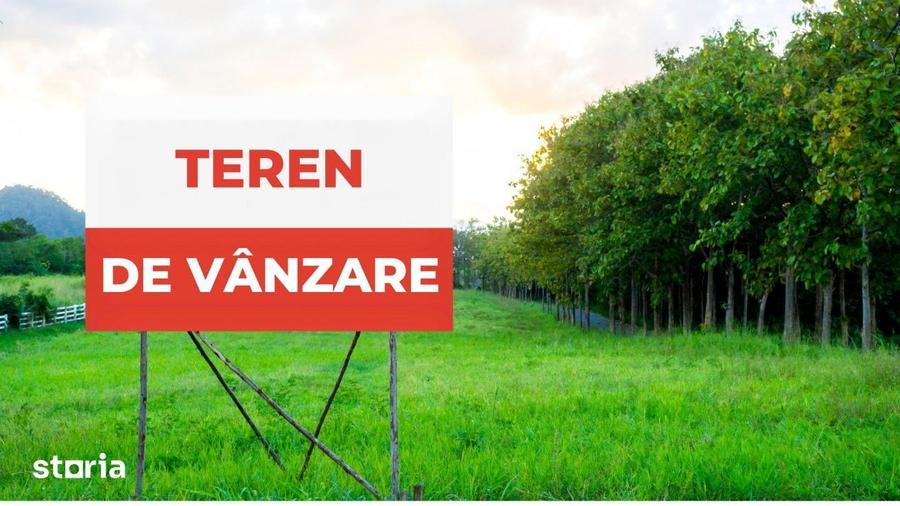 Teren de 2600 mp, în Vultureni