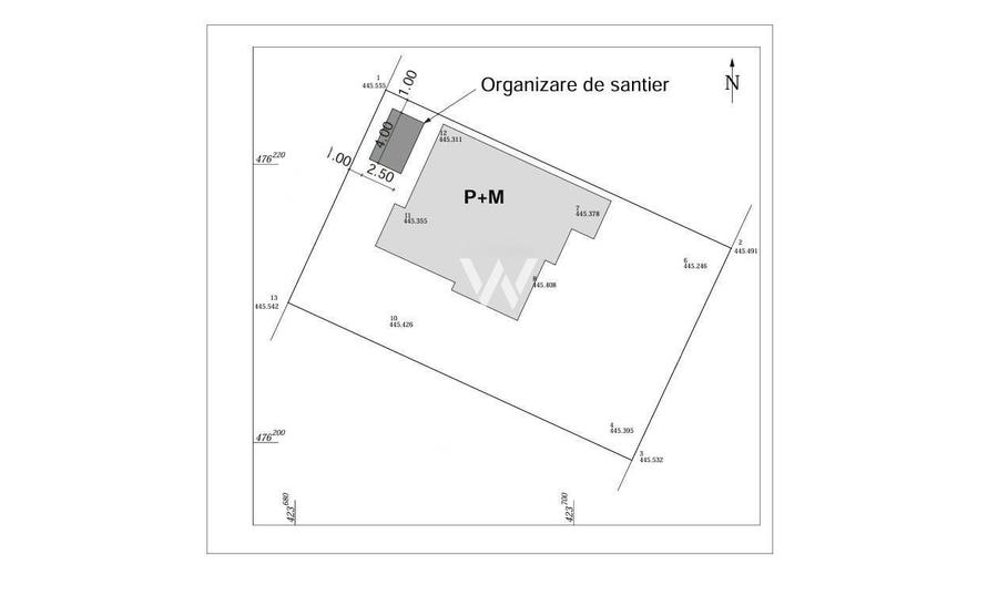 Casă individuală cu 4 camere cu Canalizare în Cristian