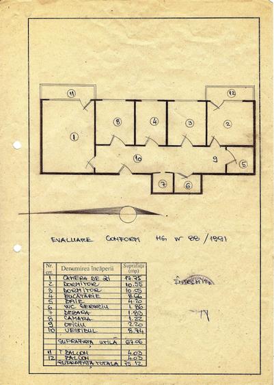 Apartament cu 3 camere decomandat în Tineretului