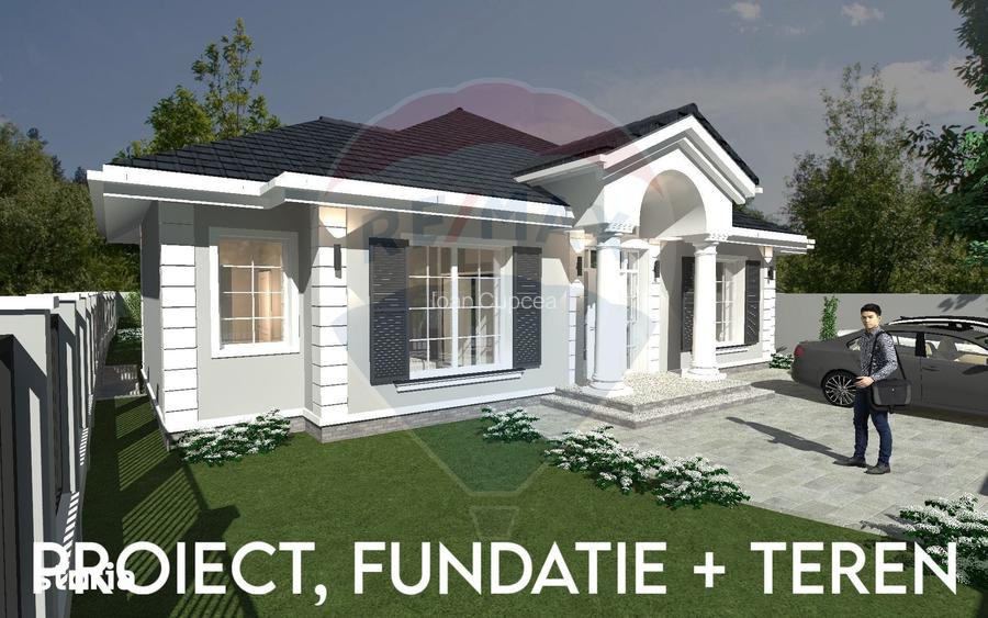 FUNDATIE / PROIECT Pentru casa noua cu 4 camere | Mocira, Maramure?