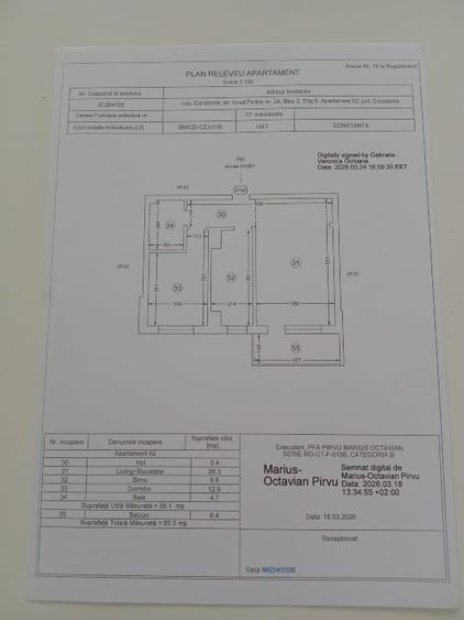 Apartament cu 3 camere decomandat, mobilat în Energia