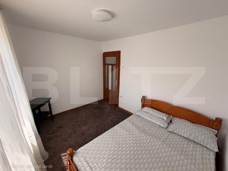 Apartament cu 2 camere semidecomandat, mobilat în Micro 6