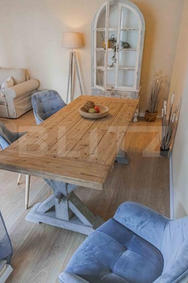 Apartament cu 4 camere semidecomandat, mobilat în Borhanci