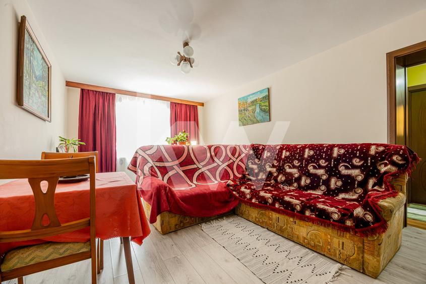 Apartament cu 3 camere semidecomandat în Noua