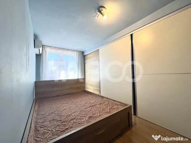 Apartament cu 3 camere semidecomandat în Central