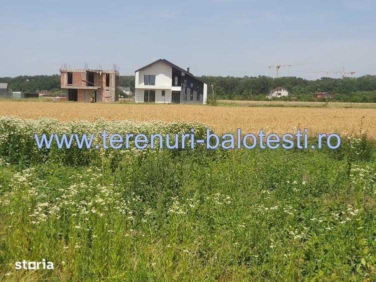 Teren Balotesti, vecinatate padure Sri,19500 euro - 6