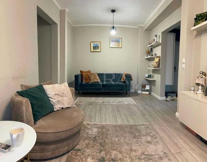 Apartament cu 4 camere semidecomandat, mobilat în Mănăștur