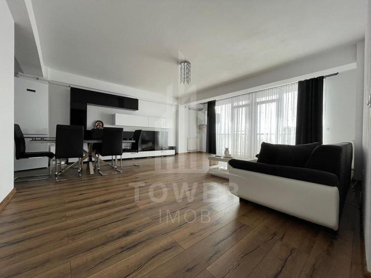 Apartament cu 3 camere decomandat, mobilat în Mihai Viteazul