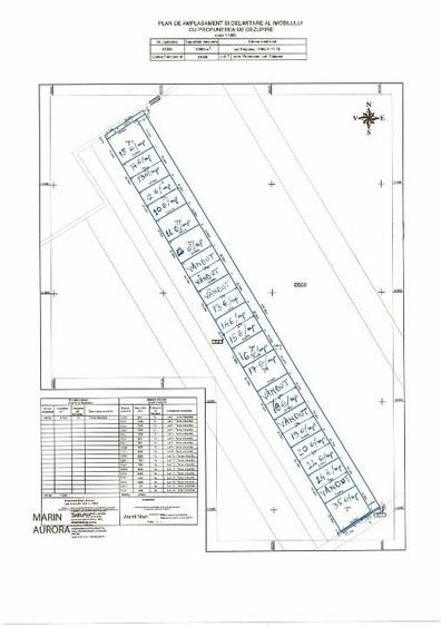 Teren Construcții intravilan de 500 mp, în Frumușani