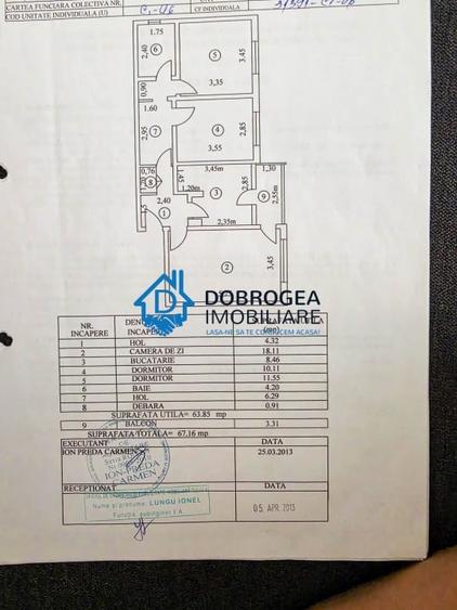 Apartament cu 3 camere decomandat, mobilat în E3