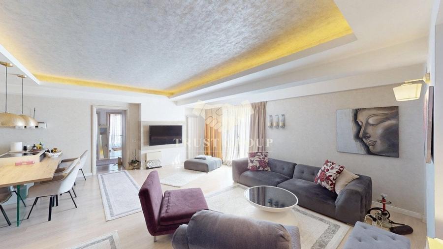 Apartament cu 4 camere decomandat, mobilat în Kiseleff