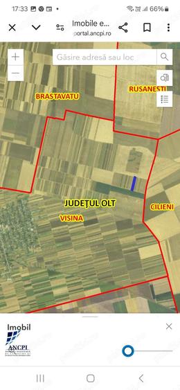 Teren de 34200 mp, în Vișina