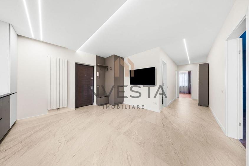 Apartament cu 3 camere decomandat, mobilat în Iris