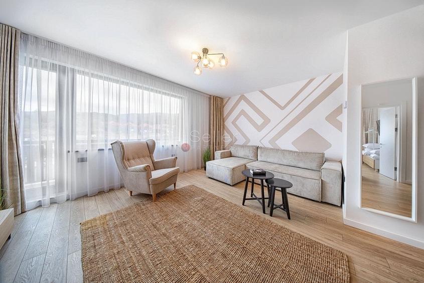 Apartament cu 2 camere decomandat, mobilat în Poiana Brașov