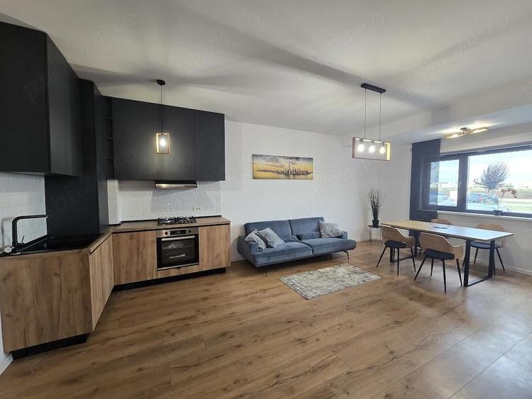 Apartament cu 2 camere semidecomandat în Tunari