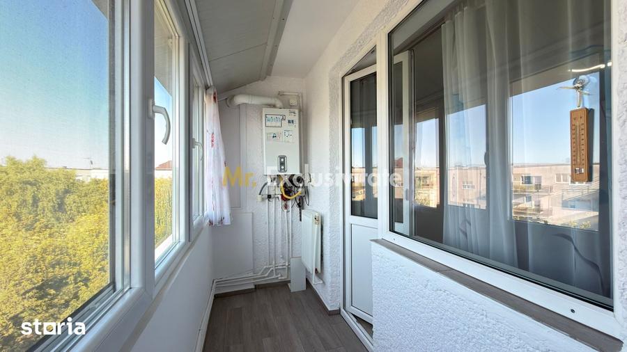 Apartament cu 3 camere semidecomandat în Central
