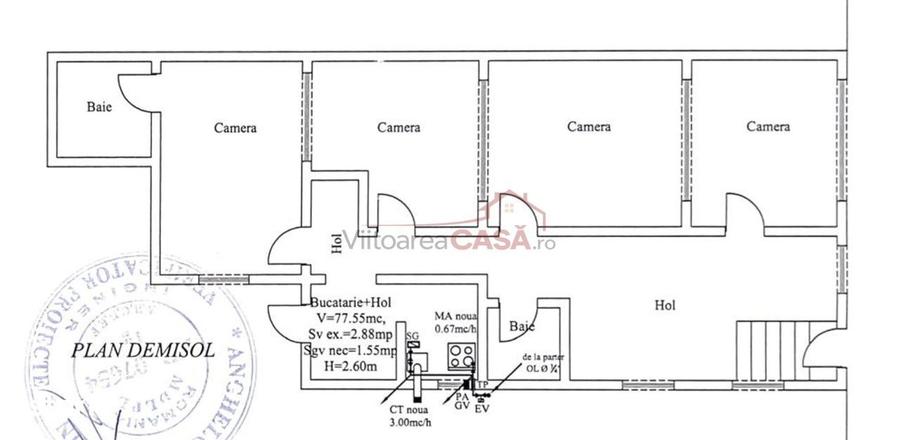 Agricultori - metrou Iancului -apartament 4 camere - intrare stradala - 5