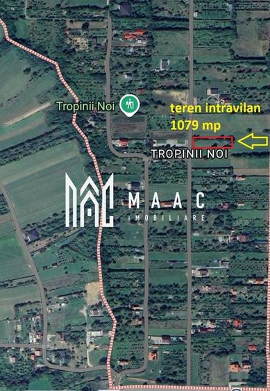Teren Construcții intravilan de 1079 mp, în Central