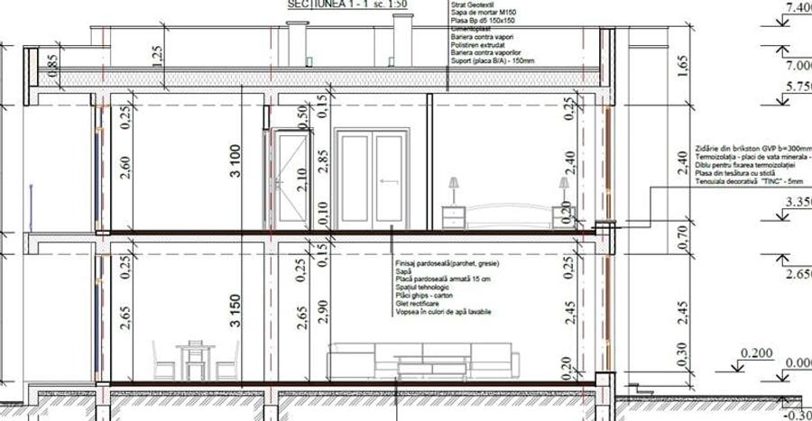 Duplex cu 4 camere cu Canalizare în Hărman