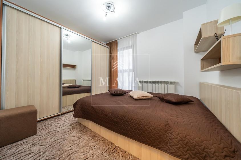 Apartament cu 2 camere semidecomandat, mobilat în Mihai Viteazul