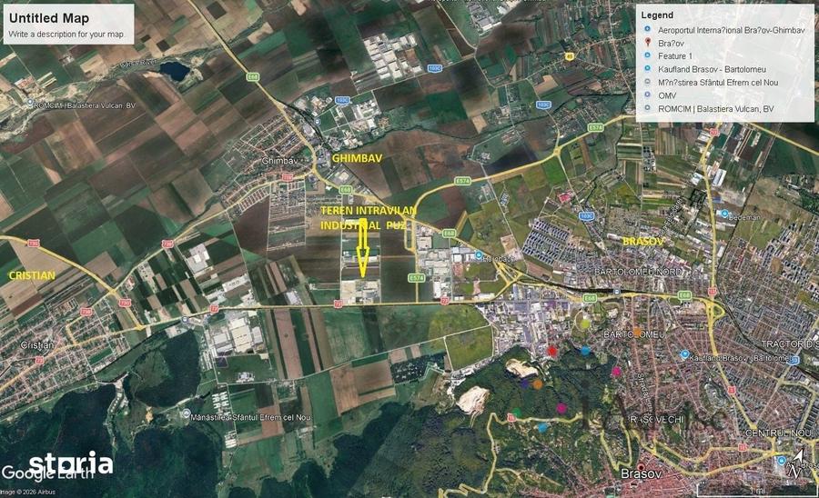 Teren de 25000 mp, în Central