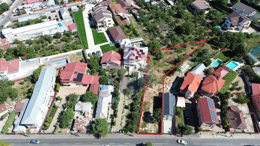Teren Construcții intravilan de 1252 mp, în Bahne