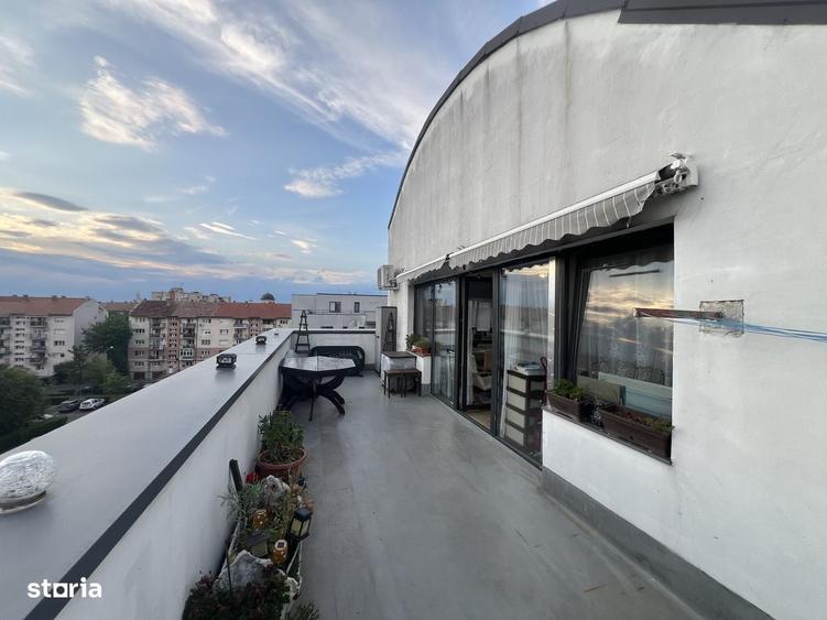 Apartament cu terasa spectaculoasa | Carpati 2 | 2 dormitoare - 8