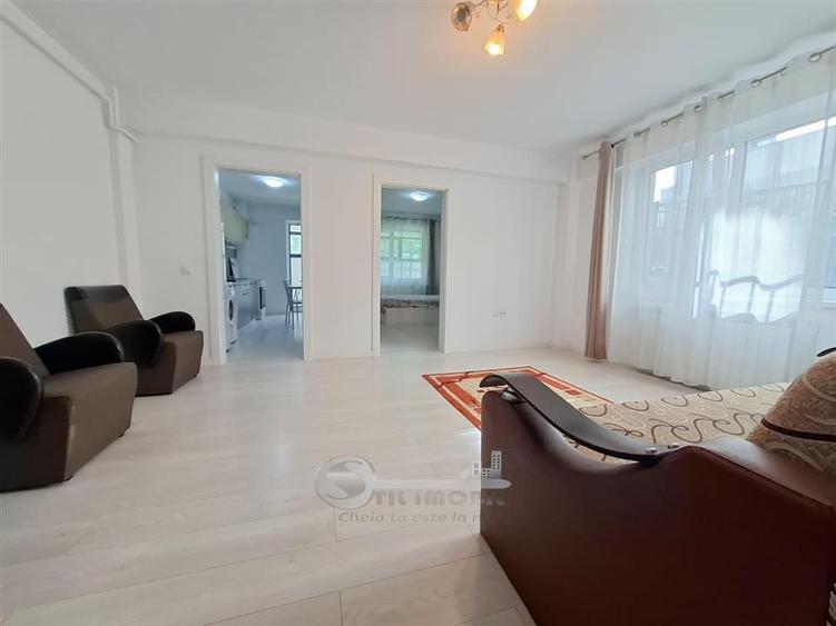 Apartament cu 2 camere semidecomandat, mobilat în Popas Păcurari