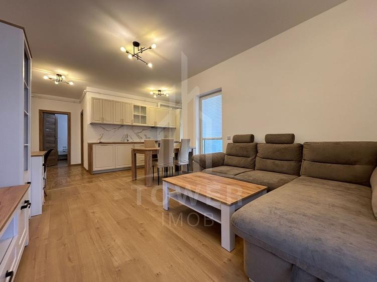Apartament cu 3 camere decomandat, mobilat în Turnișor