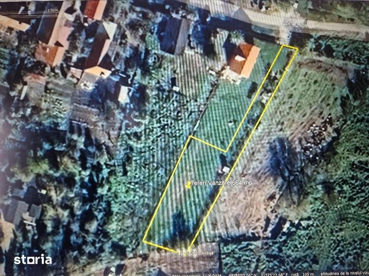 Teren de 664 mp, în Remetea Mare